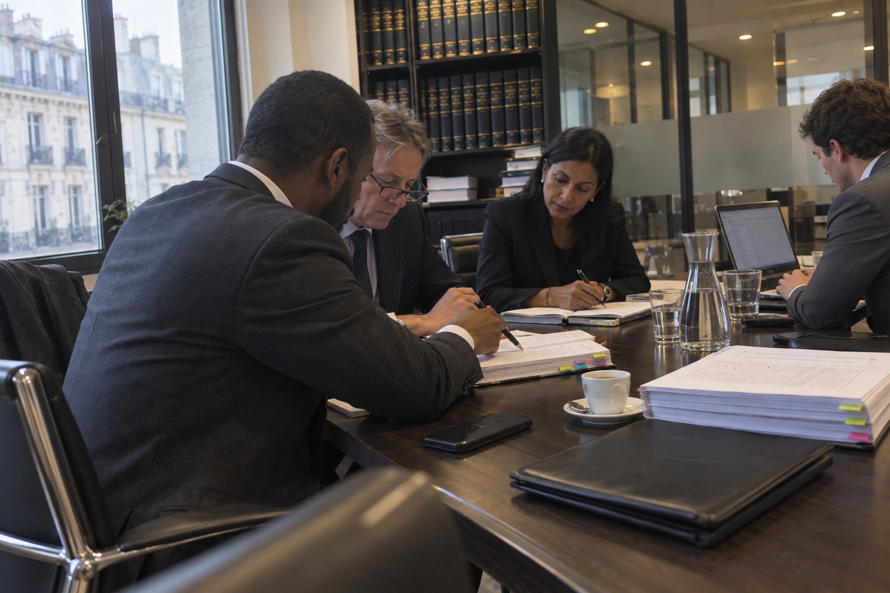 Négociation d’un contrat en anglais dans un cabinet d’avocats